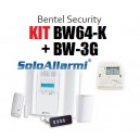 BW64KG - Kit allarme wireless 868 MHz bidirezionale con GSM 3G