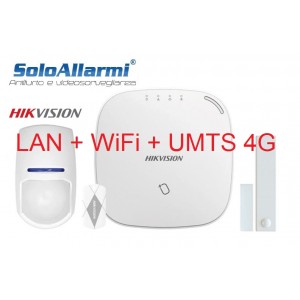 Kit allarme wireless AXIOM di Hikvision 4G DS-PWA32-NST